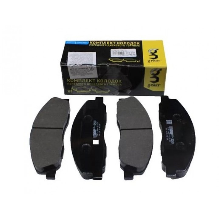 Тормозные колодки передние ГАЗель/Волга (3302-3501800) G-PART